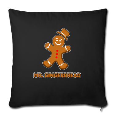 Partnerlook Kissenbezug - Lebkuchenmann Partnerlook zu Weihnachten