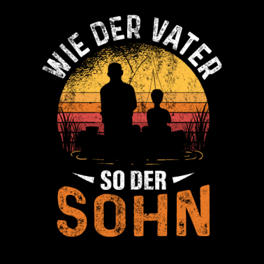 Motiv Angler Papa Angeln Partnerlook