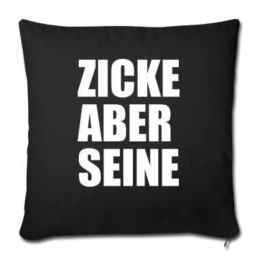 Partnerlook Kissenbezug - Zicke Aber Seine Idiot aber Ihrer Partnerlook Paar