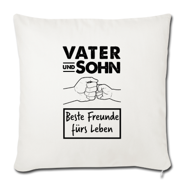 Partnerlook Kissenbezug - Vatertag - Vater und Sohn Partnerlook
