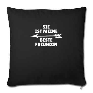 Partnerlook Kissenbezug - sie ist meine beste Freundin. Partnerlook links