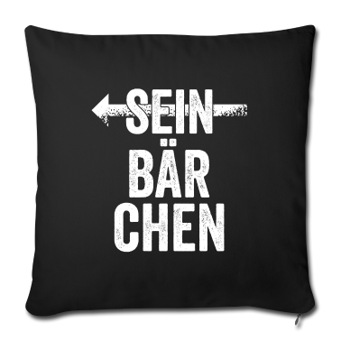 Partnerlook Kissenbezug - SEIN BÄRCHEN | Partnerlook | Pfeil (links)