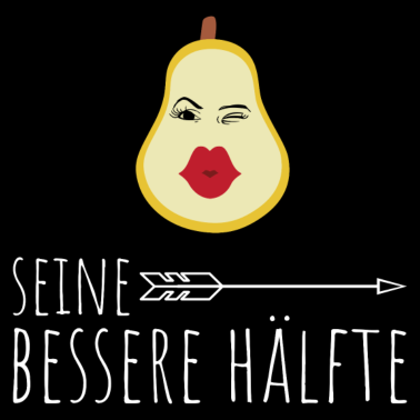 Motiv Bessere Hälfte | Birne | Partnerlook