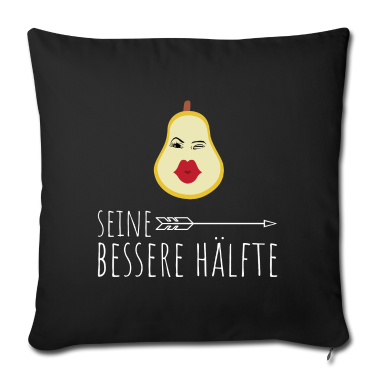 Partnerlook Kissenbezug - Bessere Hälfte | Birne | Partnerlook