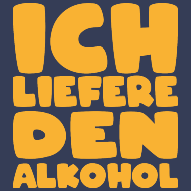 Motiv Partnerlook - Ich liefere den Alkohol
