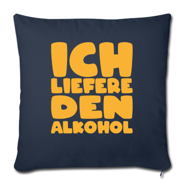 Partnerlook Kissenbezug - Partnerlook - Ich liefere den Alkohol