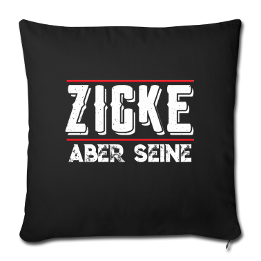 Partnerlook Kissenbezug - Zicke aber seine Pärchen Partnerlook