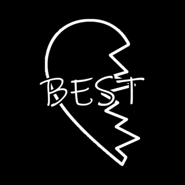 Motiv Best Friends Partnerlook Herz