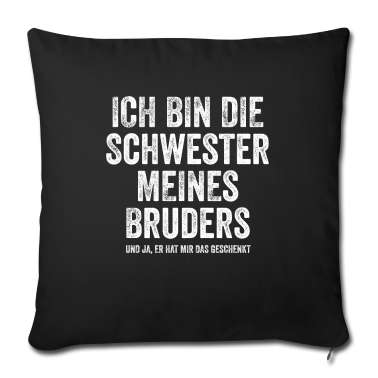 Partnerlook Kissenbezug - Schwester Partnerlook Geschenk