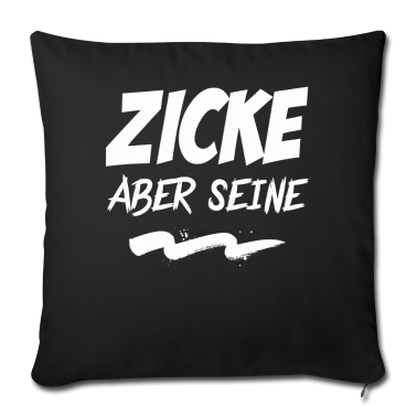 Partnerlook Kissenbezug - Zicke aber seine Pärchen Partnerlook