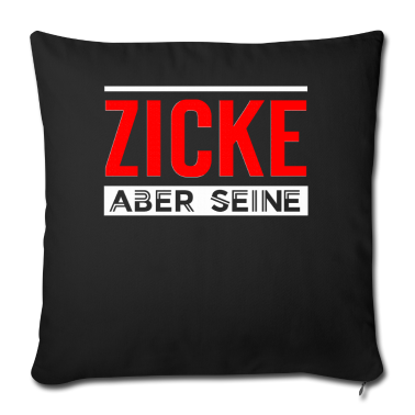 Partnerlook Kissenbezug - Zicke aber seine Pärchen Partnerlook