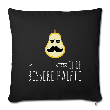Partnerlook Kissenbezug - Bessere Hälfte | Birne | Partnerlook