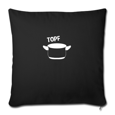 Partnerlook Kissenbezug - Topf Deckel Partnerlook - Topf