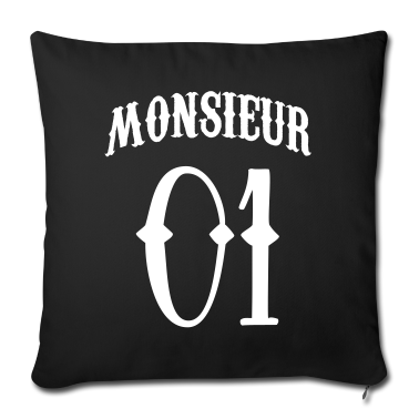Partnerlook Kissenbezug - Monsieur 01 Partnerlook