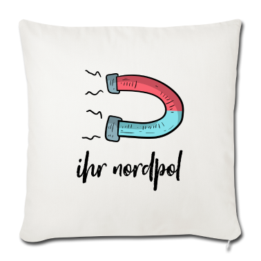 Partnerlook Kissenbezug - Ihr Nordpol | Magnet | Partnerlook | schwarz