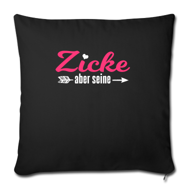 Partnerlook Kissenbezug - Zicke Aber Seine Partnerlook Pärchen Valentinstag