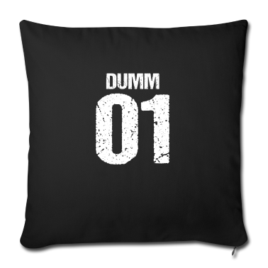 Partnerlook Kissenbezug - dumm 01 Partnerlook Dumm