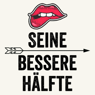 Motiv Bessere Hälfte | Mund | Partnerlook