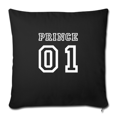 Partnerlook Kissenbezug - PRINCE - PRINCESS Partnerlook Geschenk