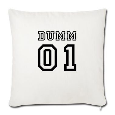 Partnerlook Kissenbezug - Dumm - Dümmer Partnerlook Geschenk