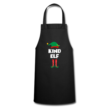 Partnerlook Schürze - Kind Elf Elfen Elfenkind Tochter Sohn Weihnachten