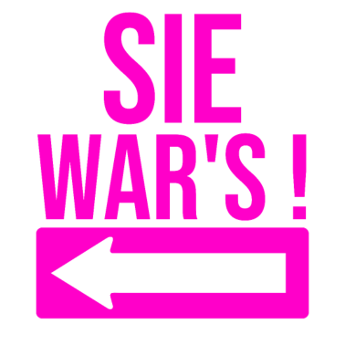 Motiv Sie War's Partnerlook