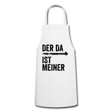 Partnerlook Schürze - DER DA IST MEINER | Partnerlook | Pfeil (rechts)