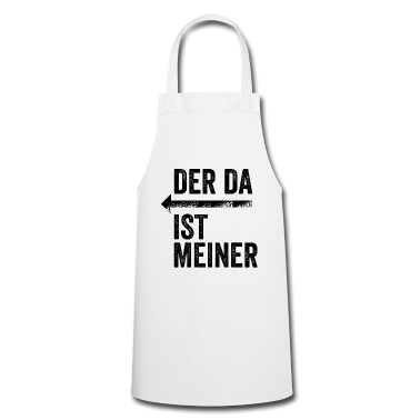 Partnerlook Schürze - DER DA IST MEINER | Partnerlook | Pfeil (links)