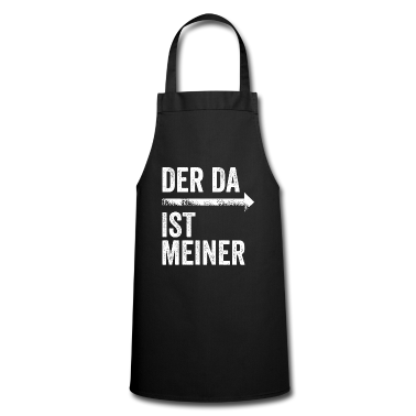 Partnerlook Schürze - DER DA IST MEINER | Partnerlook | Pfeil (rechts)