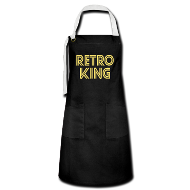 Partnerlook Schürze - Retro King Partnerlook
