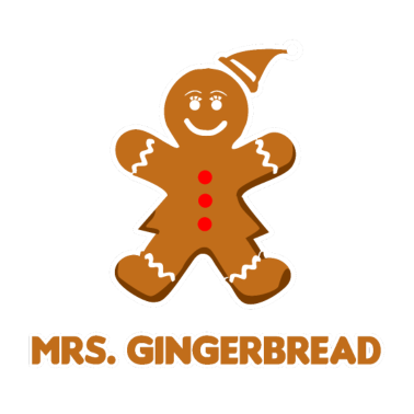 Motiv Lebkuchenfrau im Partnerlook zu Weihnachten