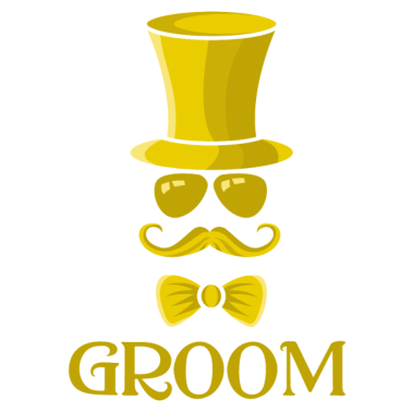 Motiv Bräutigam Team Partnerlook Junggesellenabschied