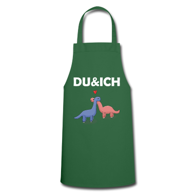 Partnerlook Schürze - Dino Beziehung Valentinstag Partnerlook