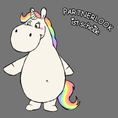 Motiv Partnerlook ist scheiße - rechts