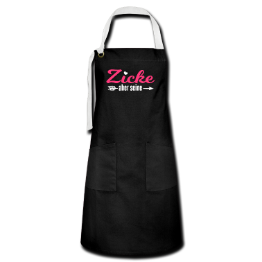 Partnerlook Schürze - Zicke Aber Seine Partnerlook Pärchen Valentinstag