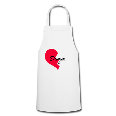 Partnerlook Schürze - Dumm und Dümmer- Partnershirt. Partnerlook.