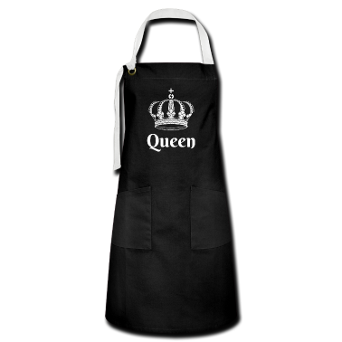 Partnerlook Schürze - King Queen Partnerlook