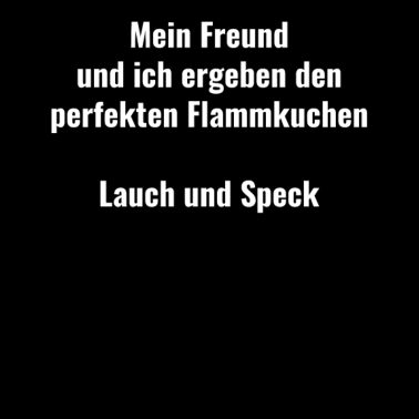 Motiv Mein Freund und ich - Lauch und Speck Partnerlook