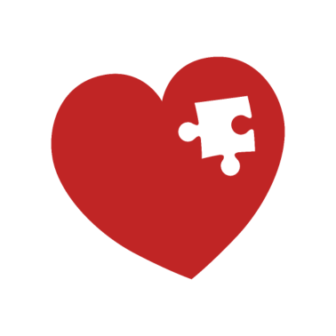 Motiv Partnerlook Valentinstag Puzzleteil Herz Liebe