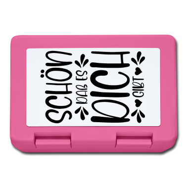 Partnerlook Brotdose - Schön dass es dich gibt