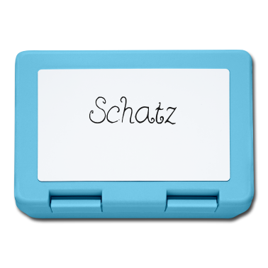 Partnerlook Brotdose - Schatz Partnerlook