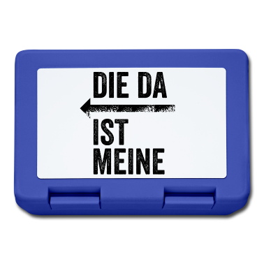 Partnerlook Brotdose - DIE DA IST MEINE | Partnerlook | Pfeil (links)