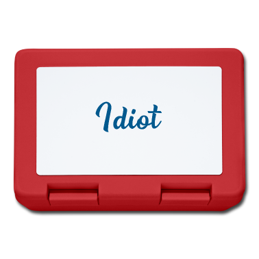 Partnerlook Brotdose - Zicke Aber Seine Idiot aber Ihrer Partnerlook Paar