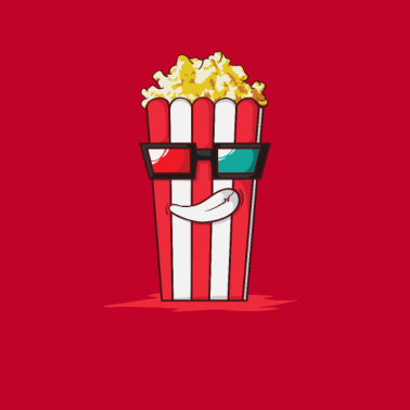 Motiv Popcorn im Partnerlook