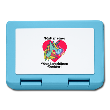 Partnerlook Brotdose - Mutter einer Wunderschönen Tochter! Partnerlook