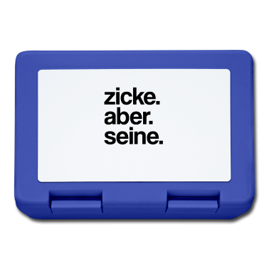 Partnerlook Brotdose - Zicke aber seine | Couple Matching, Partnerlook