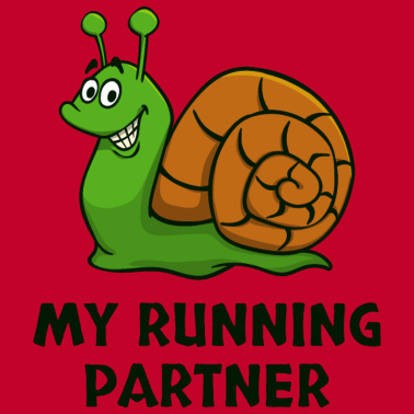 Motiv Schneckentempo Partnerlook Langsam Laufen Joggen