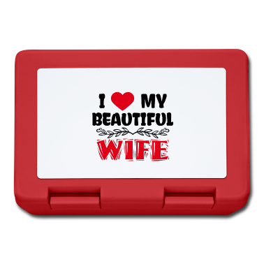 Partnerlook Brotdose - Romantisch Herz Partnerlook Statement Valentinstag