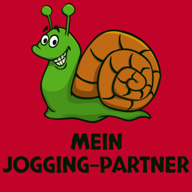Motiv Partnerlook Schneckentempo Langsam Joggen Läufer
