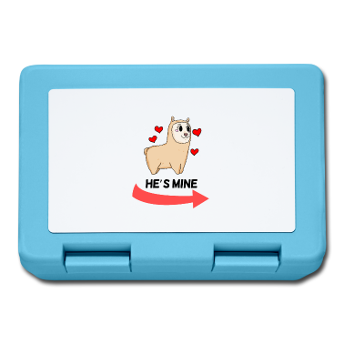 Partnerlook Brotdose - He is Mine - Partnerlook 1